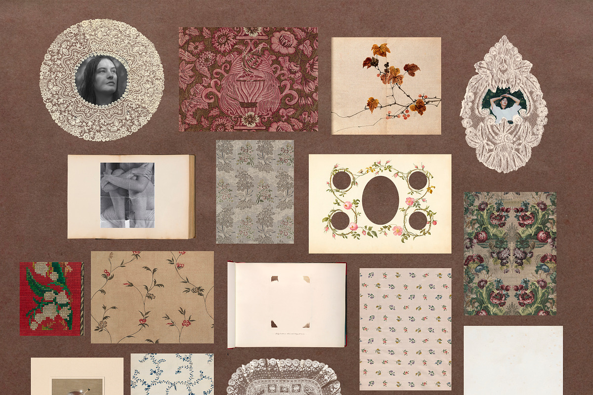 4 in 1: Vintage Collage Bundle, an Object Graphic by Lidberia (Photo 11 of 12)
