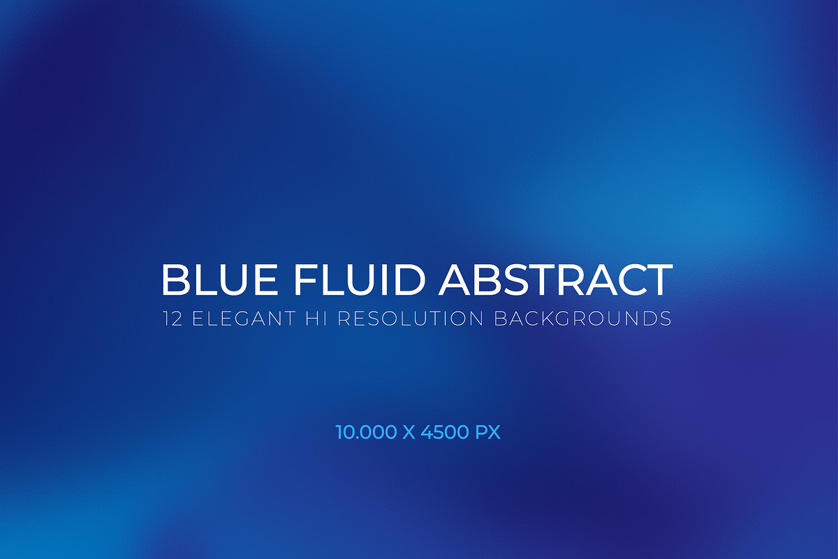 Blue Fluid Abstract Backgrounds, a Background Graphic by bnrcreativelab (Photo 1 of 5)