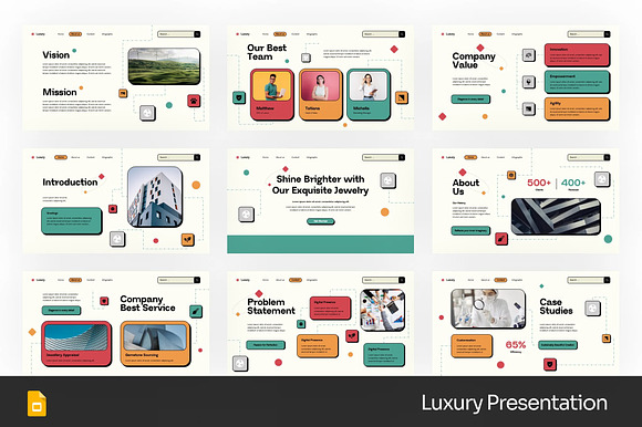 Luxury Brand Brief GSlides, PPoint preview 5