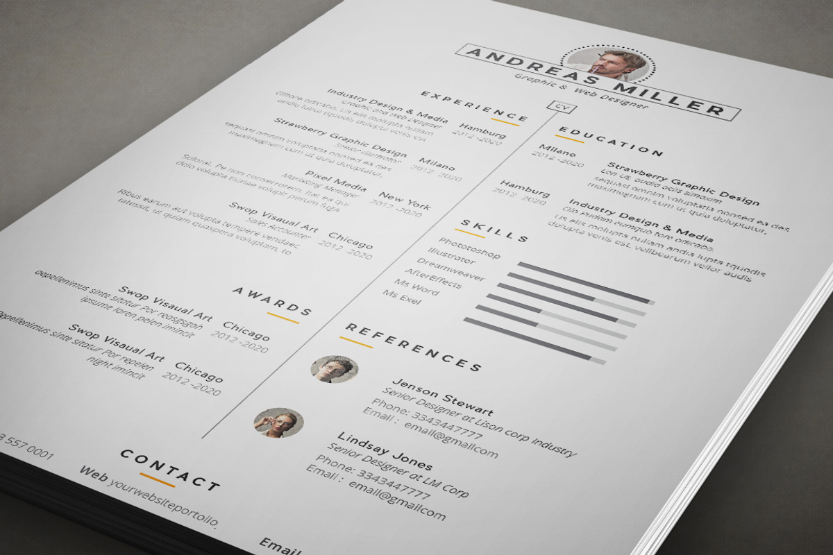 Best Resume, a Resume Template by sz81 (Photo 4 of 5)