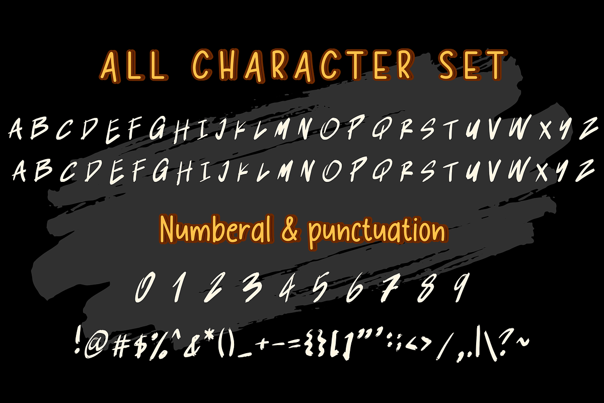 Lazy Wednesday is a brush font, a Handwritten Font by Brown Cupple (Photo 7 of 8)