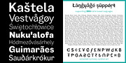 Garino, a Sans Serif Font by Julien Fincker (Thumbnail 8 of 15)