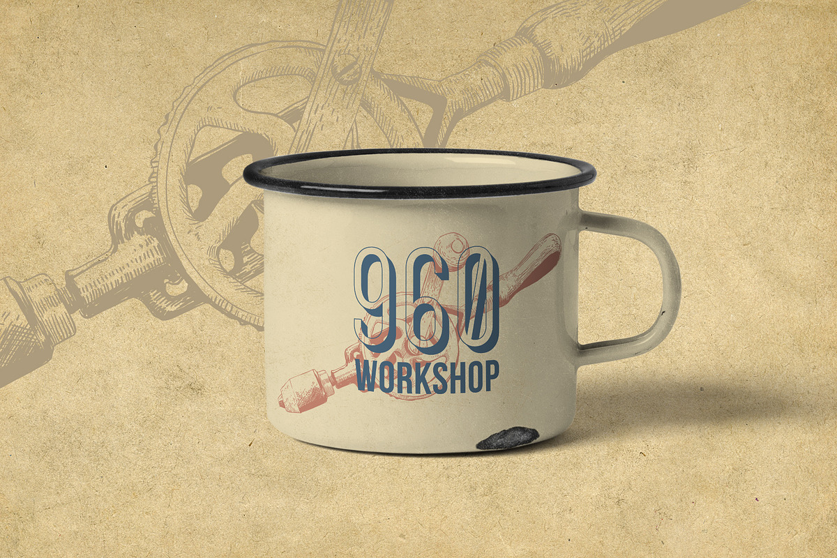 Vintage Hand Tools Illustrations, an Illustration by Hatch Design Workshop (Photo 5 of 7)