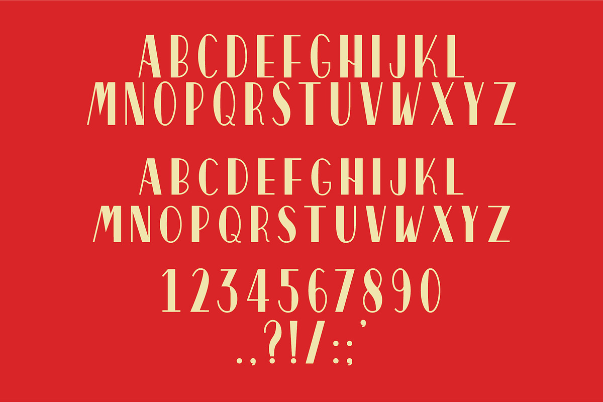 Havana Display Font, a Font by RFCo. (Photo 2 of 5)