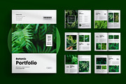 Botanic Portfolio Brochure Layout, a Magazine Template by Seeing-art (Thumbnail 1 of 11)