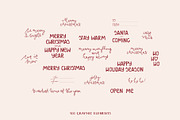 Jolly Christmas Illustrations Set, a Seasonal Illustration by Ola_Mazur (Thumbnail 3 of 8)