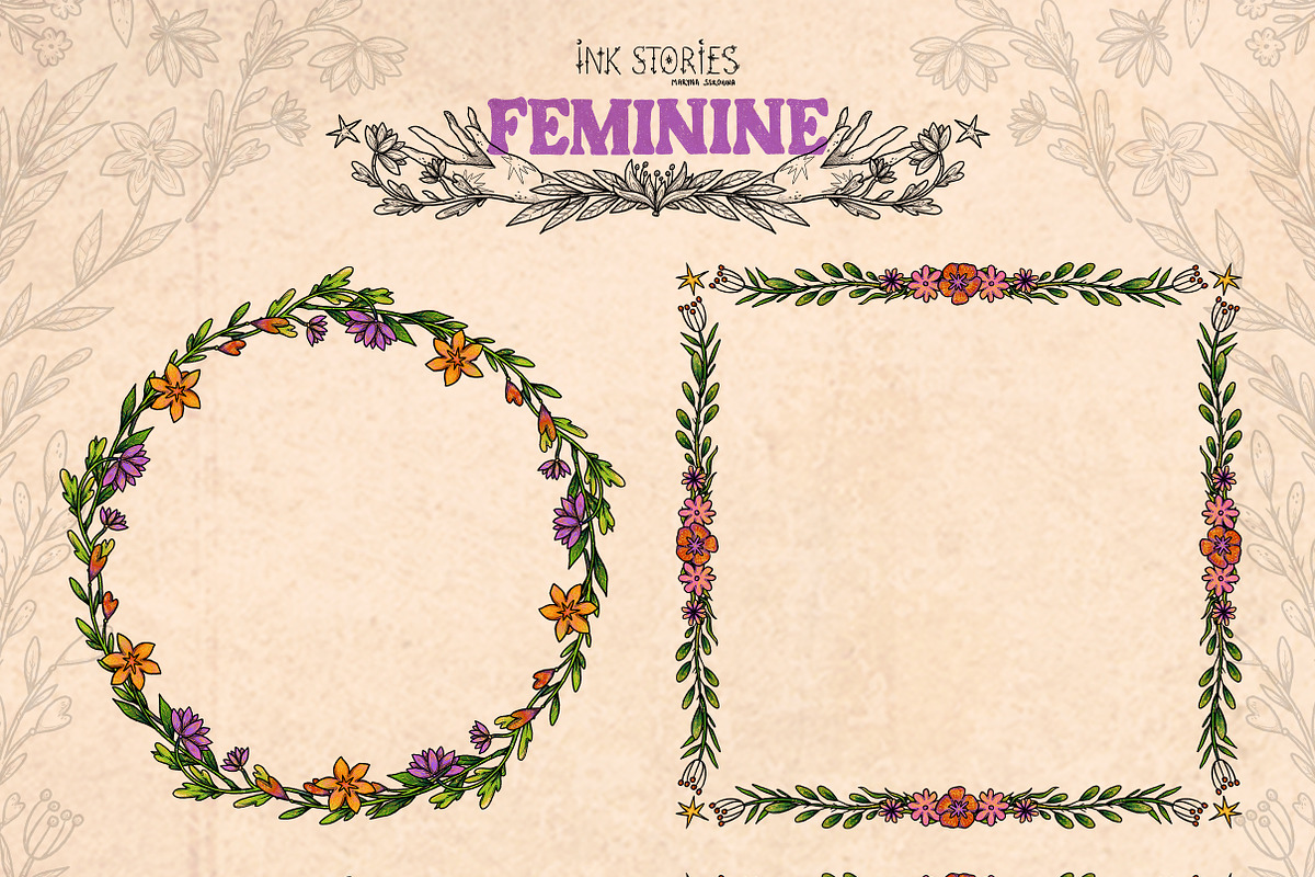 Feminine. Female Reproductive System, a Healthcare Illustration by Ink Stories (Photo 11 of 17)