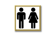 Man and woman icons, an Outline Icon by RODINA (Thumbnail 3 of 3)