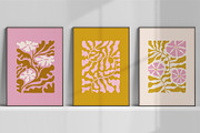 Groovy flowers - vector elements, a Background Graphic by venimo (Thumbnail 4 of 6)