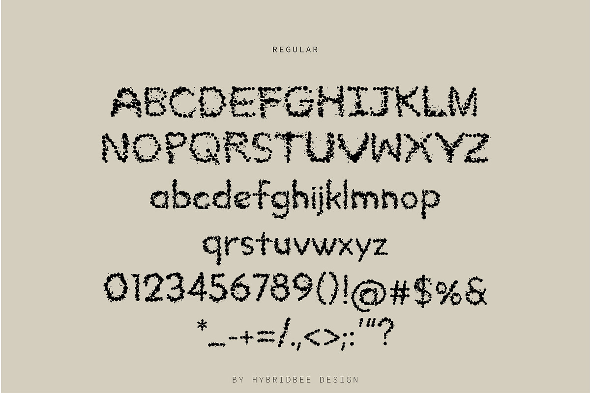 INKLETS - Display Font, a Font by Hybridbee Design (Photo 2 of 6)