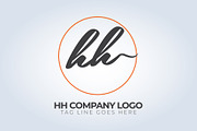 HH Letter Company Logo Template, a Branding & Logo Template by arslantanoli (Thumbnail 1 of 3)