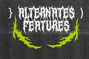 Santone - Metal Font, a Blackletter Font by Ideal Eksis (Thumbnail 5 of 6)