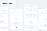UXFlow Web Kit Design, an UI Kit Template by Creative Perspective (Thumbnail 6 of 10)