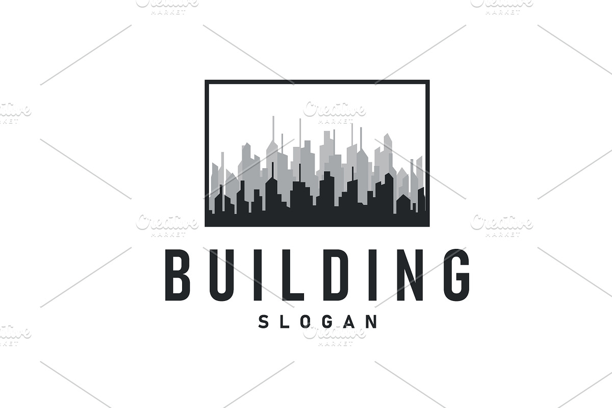 Building Logo Real Estate Apartment, a Branding & Logo Template by Maylianaw28