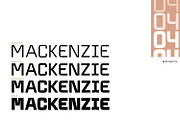 Mackenzie Typeface, a Sans Serif Font by Foxtype (Thumbnail 4 of 5)