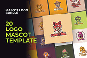 Mascot Logo Bundle For Food, a Branding & Logo Template by Glowin_studio (Thumbnail 1 of 7)