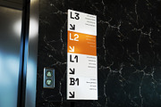 Floor Directory Wayfinding Mockup, an Advertising Mockup by herutage (Thumbnail 4 of 4)