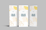 Rollup Banner Mockup, a Print Template by rizalamora (Thumbnail 3 of 11)