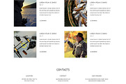 Fishing Responsive One Page Theme, a HTML Template by IceTemplates (Thumbnail 3 of 3)