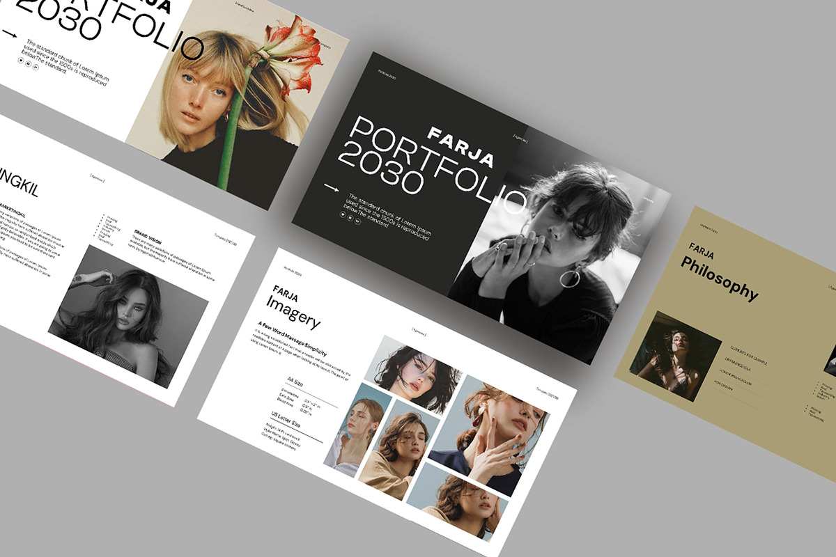 Farja Portfolio Presentation, a Presentation Template by Alvi-Studio (Photo 7 of 8)