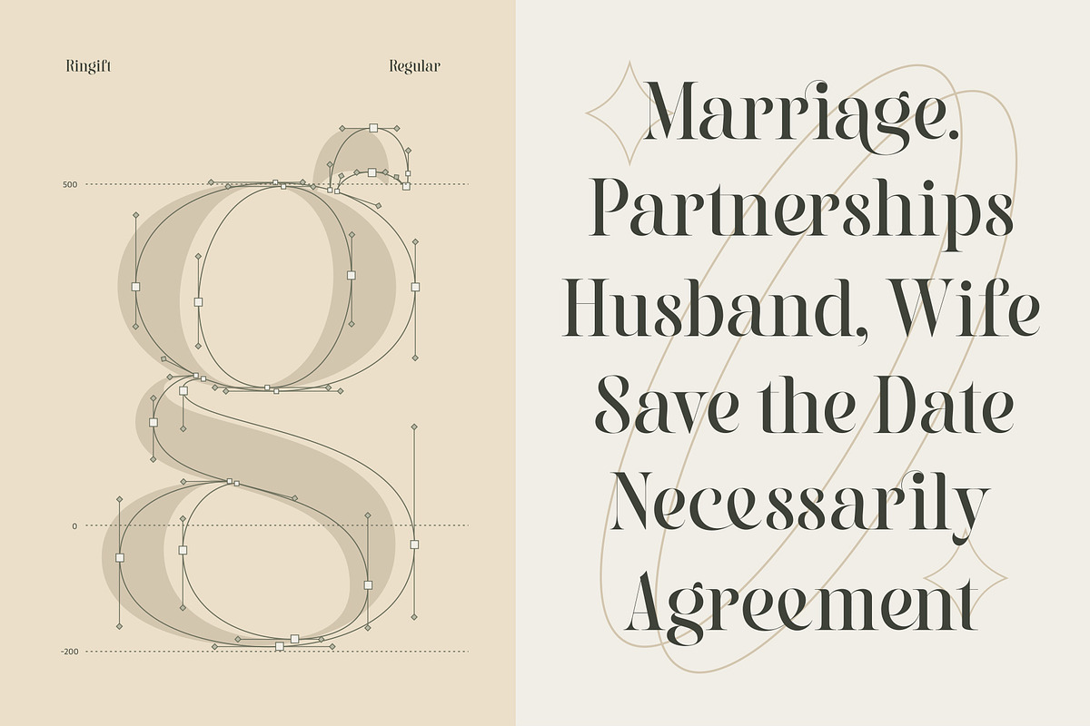 Ringift - A Modern Serif, a Serif Font by Graptail (Photo 6 of 15)