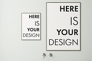 Mockup posters in the bathroom part1, a Print Template by FilL239 (Thumbnail 11 of 11)
