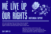 Blonden Rounded, a Sans Serif Font by Craft Supply Co. (Thumbnail 4 of 8)