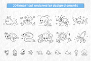 Worksheet Kit Underwater, an Education Illustration by arsansp (Thumbnail 4 of 5)