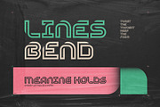 Tangler - Twisted Font, a Sans Serif Font by Gleb Guralnyk (Thumbnail 4 of 6)