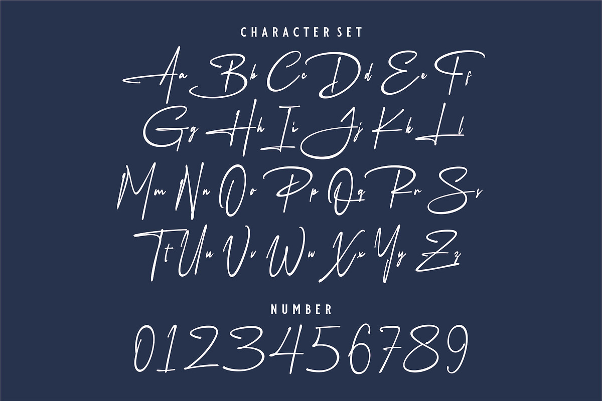 AUTHENTIC RADIO | Signature Logo, a Handwritten Font by Havinkpen (Photo 13 of 15)