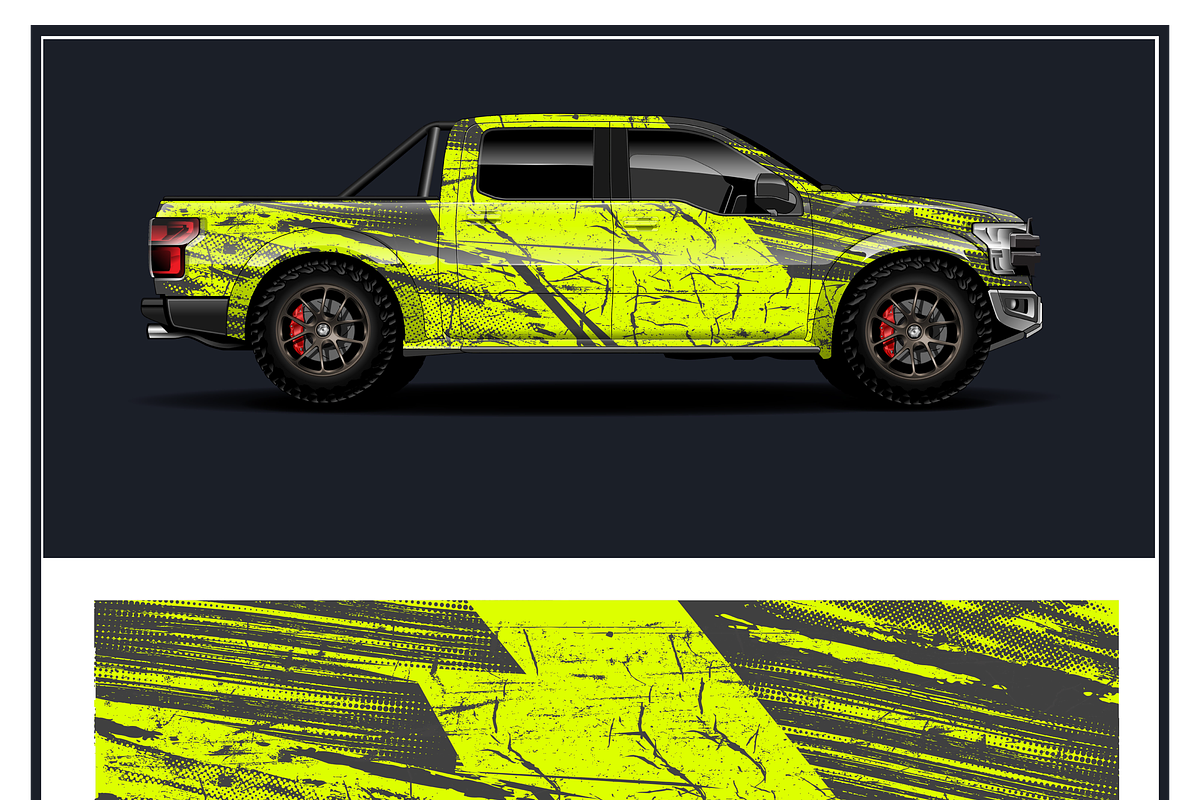 Dynamic Race Car Wrap Design, a Technology Illustration by CarWrap design (Photo 1 of 4)