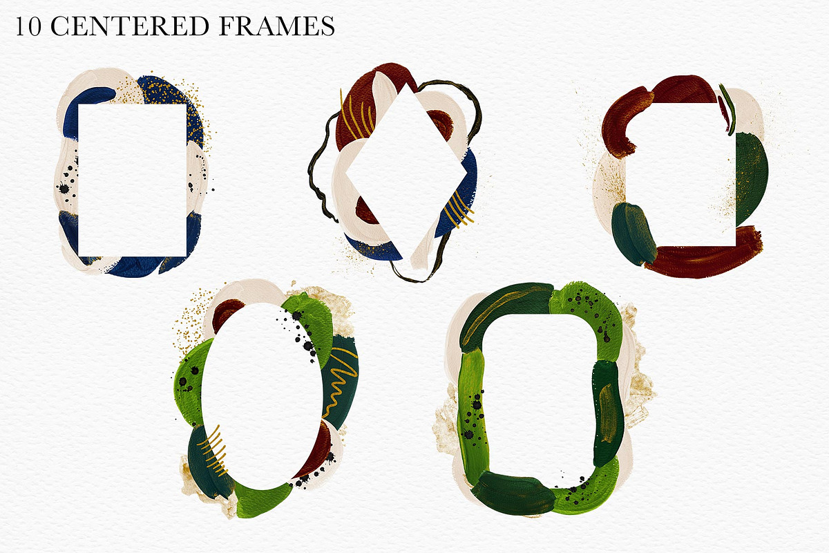 Abstract Shapes Christmas Collection, a Texture Graphic by CatJello Graphics (Photo 16 of 28)