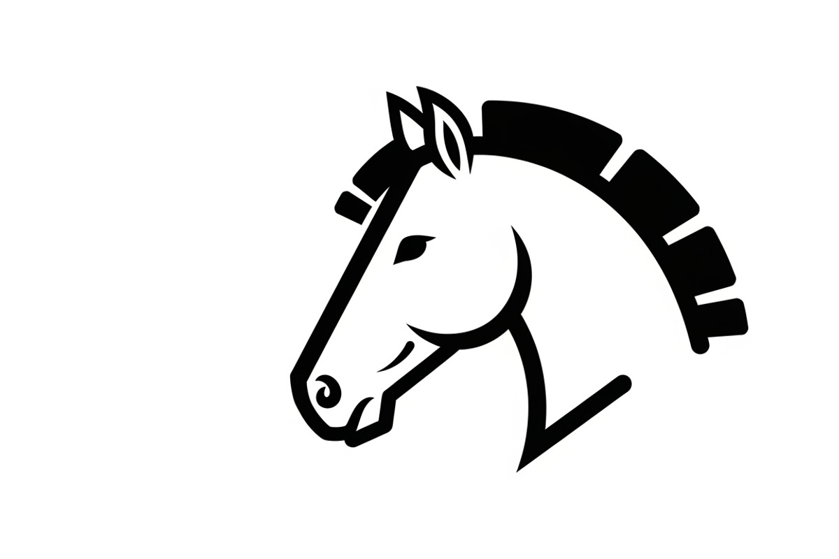 Elegant horse head wall decor design, an Illustration by Amazin_art (Photo 7 of 25)