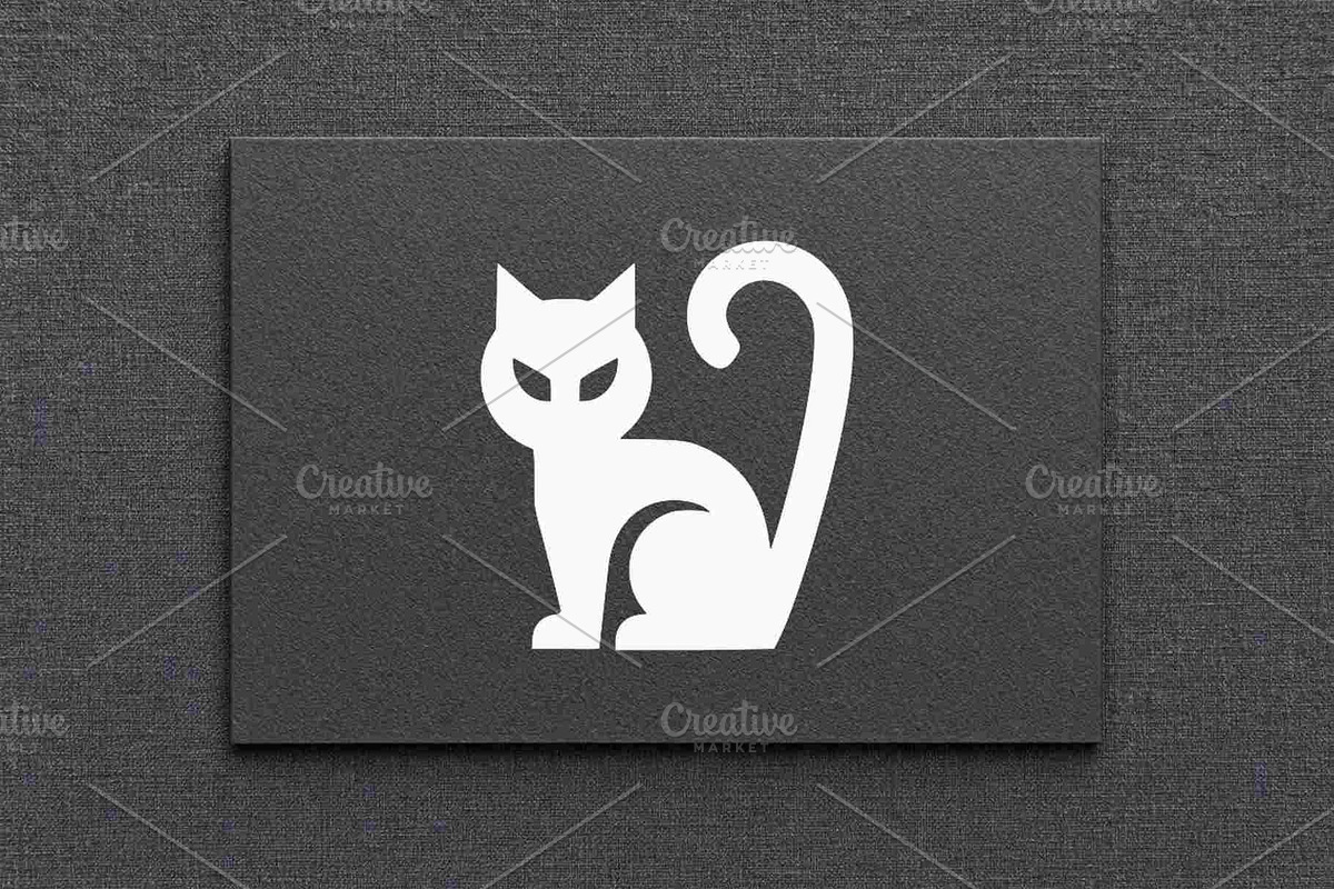 Cat Silhouette Vector Animal, an Animal Illustration by Vectorium Studio (Photo 4 of 4)