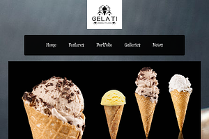 Gelati - Ice Cream WordPress Theme