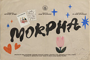 Morpha – Organic Blob Typeface, a Handwritten Font by Artcoast Fonts (Thumbnail 1 of 10)