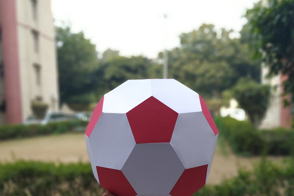 DIY Football - 3d papercraft, a Templates & Theme by PAPER amaze