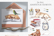 WATERCOLOR FAMILY BUNDLE, a Person Illustration by Elena_Sedova (Thumbnail 12 of 16)