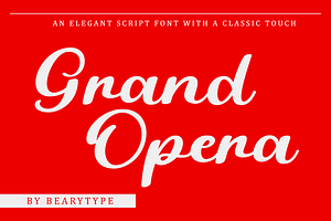 Grand Opera - Handwritten