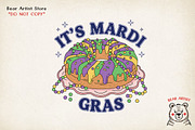 Mardi Gras Hand-drawn PNG Bundle, an Object Illustration by GlitterCraft (Thumbnail 19 of 101)