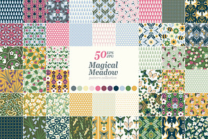 Magical Meadow Pattern Collection