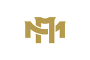 Monogram Letter MM Logo, a Branding & Logo Template by Buqancreative (Thumbnail 3 of 4)