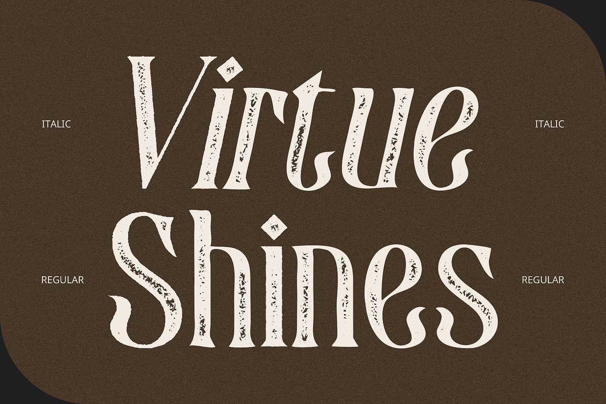Valacia Stamp, a Serif Font by Craft Supply Co. (Photo 4 of 8)