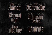 Enathica - Vampire Horror Font, a Blackletter Font by Inviline.co (Thumbnail 6 of 15)