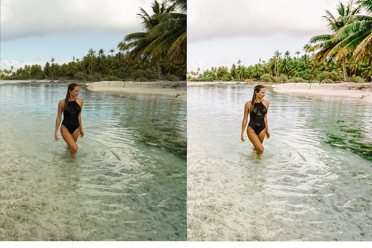 Desktop Lightroom Presets MALDIVES preview 3