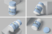 Medicine Bottle Mockup, a Product Mockup by megostudi0 (Thumbnail 1 of 6)