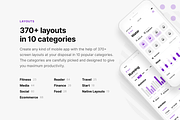 Fragments iOS Wireframe Kit, a Wireframe Template by Pixsellz (Thumbnail 5 of 6)