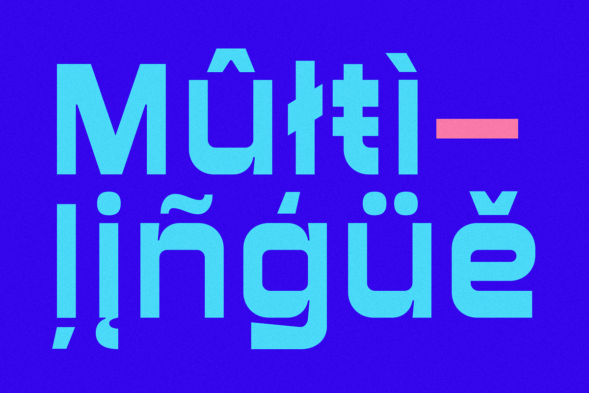 Vulka Reverse Contrast Typeface preview 7