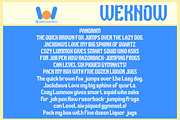 Late Afternoon font, a Font by weknow (Thumbnail 6 of 8)