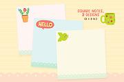 Hello, Cat Stationery, a Stationery Template by Quirky Queen Media (Thumbnail 5 of 6)